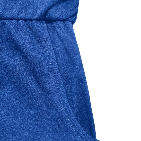 Blue Strapless with Pockets Maxi Dress - NWOT - Picture 6 of 7